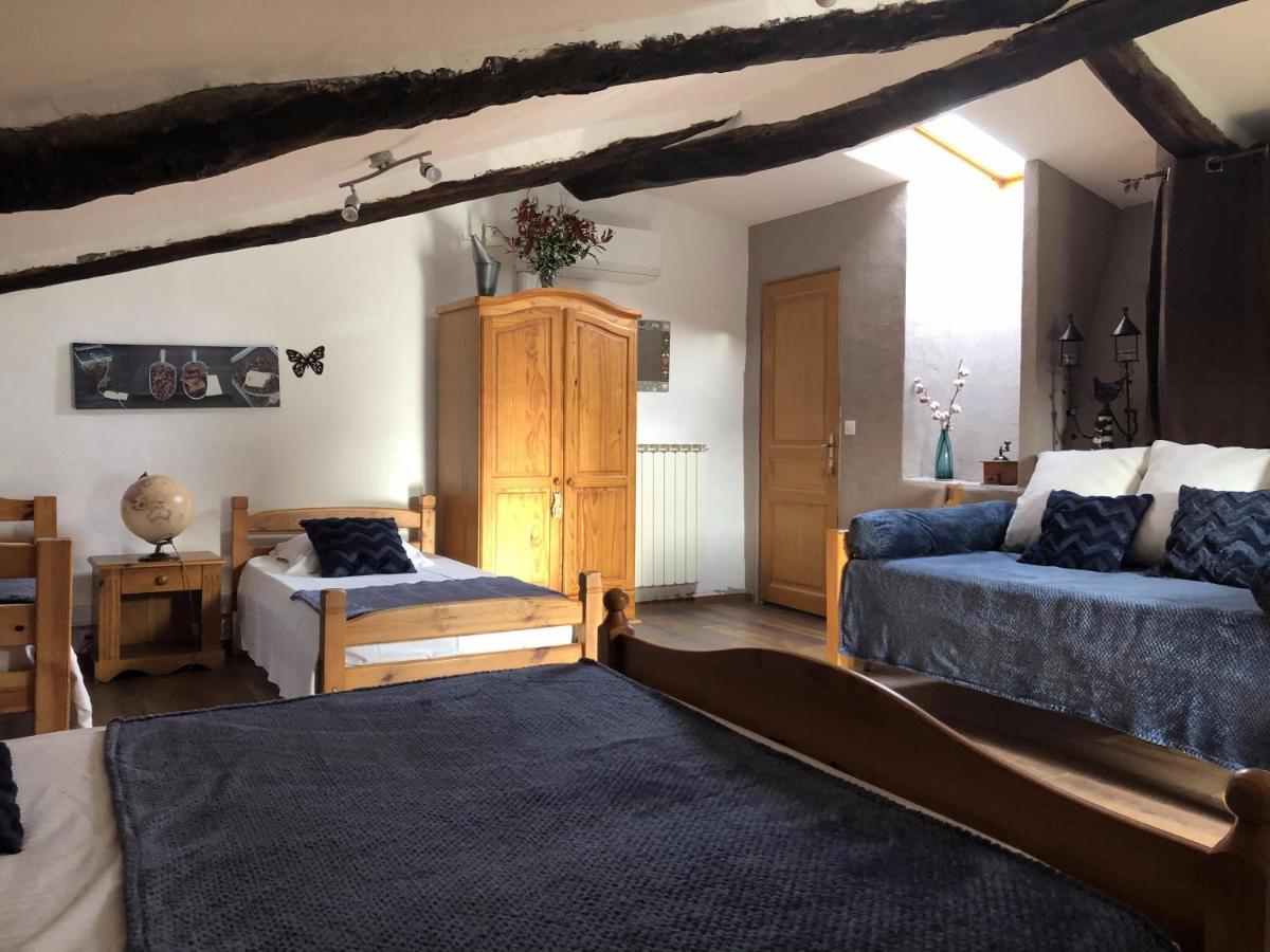 Hotel Ombre Bleue Du Figuier, Ailhon Extérieur photo