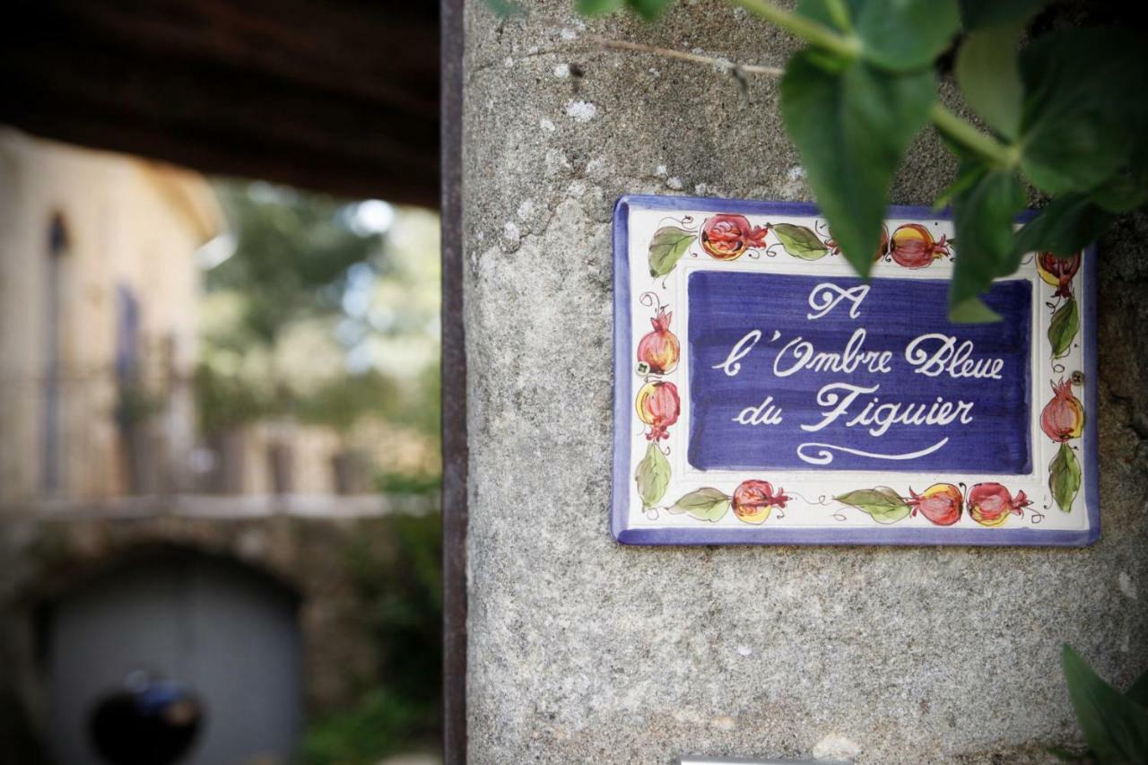 Hotel Ombre Bleue Du Figuier, Ailhon Extérieur photo